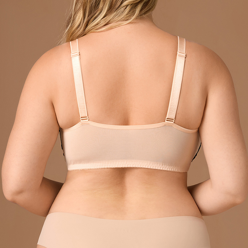 Manufacturing Plus size front closure lace bra