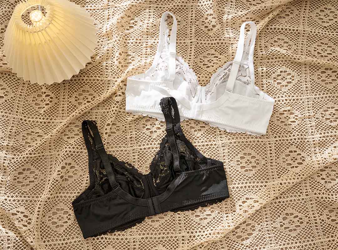 Soft breathable bralette for plus size​