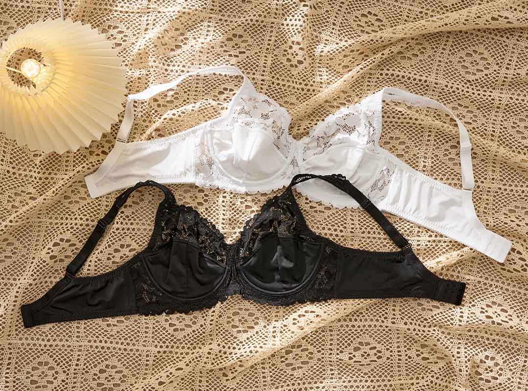 Non-padded bra
