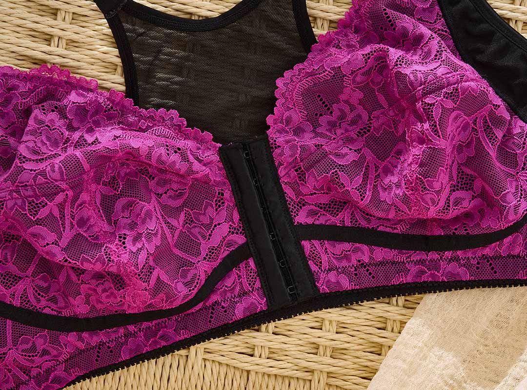 Non-Padded Lightweight Comfort Lace Bra