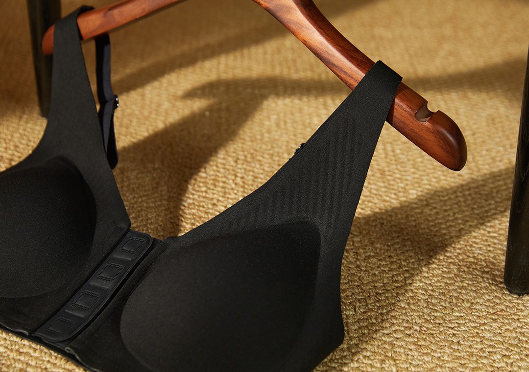 Comfortable and convenient front button bra designed for people with limited mobility